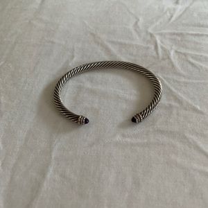 David Yurman Bracelet with Amethyst & Diamond